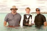 Wading Bartender for BMG Sales Team