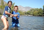 Caught a Rainbow Trout!