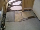 Front gate entry stone