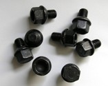 black zinc lug nuts
