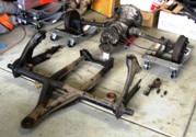 Rear disassembled