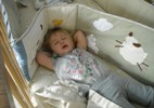 Her favorite sleeping position, Feb09