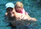 Piggy Ride in the Pool, Jun09