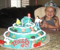 Ariel cake